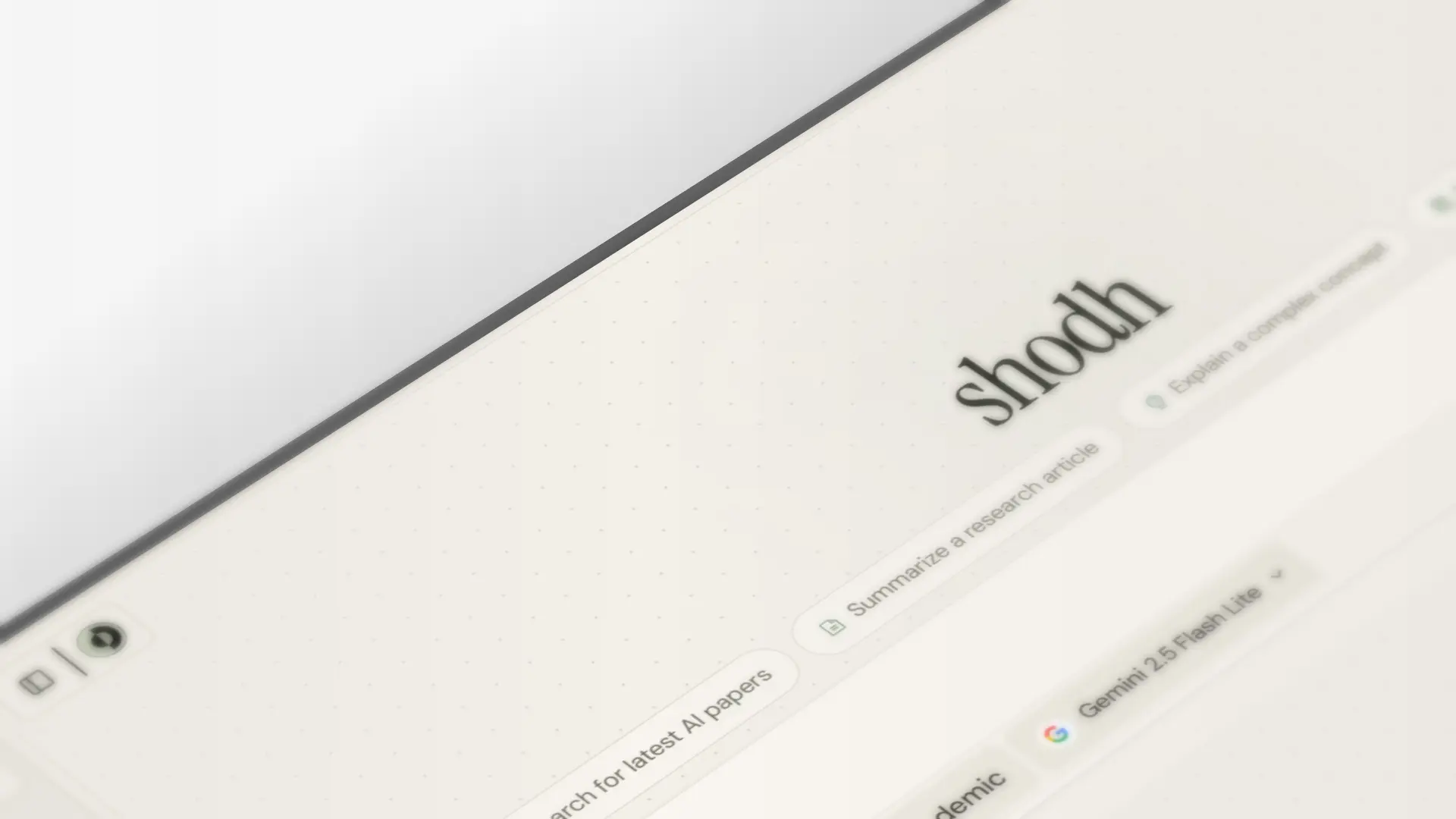 Shodh AI aka Research Agent